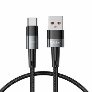 Tech-Protect Ultraboost kábel USB / USB-C 66W 6A 25cm, szürke kép