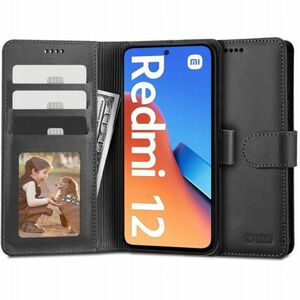Tech-Protect Wallet könyv tok Xiaomi Redmi 12, fekete kép