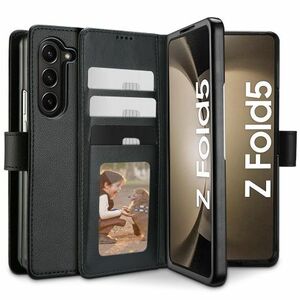 Tech-Protect Wallet könyv tok Samsung Galaxy Z Fold 5, fekete kép