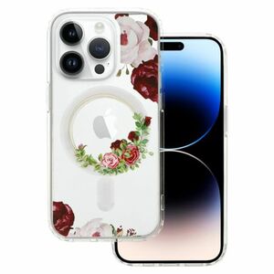 MG Flower MagSafe tok iPhone 13 Pro Max, red flower kép