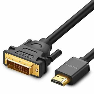 Ugreen HD106 kábel HDMI - DVI, M/M, 2m, fekete (10135) kép