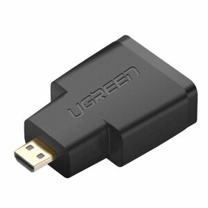 Ugreen 20106 adapter Micro HDMI - HDMI, M/F, fekete (20106) kép