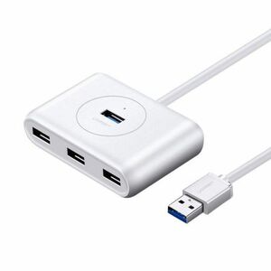 Ugreen CR113 4x USB HUB adapter 0.5m, fehér (20282) kép
