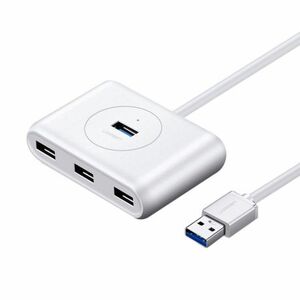 Ugreen CR113 HUB adapter 4x USB 3.0, fehér (CR113) kép