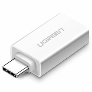 Ugreen OTG adapter USB 3.0 / USB-C F/M, fehér (30155) kép