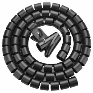Ugreen Spiral Tube kábel organizáló 1.5m, fekete (30818) kép