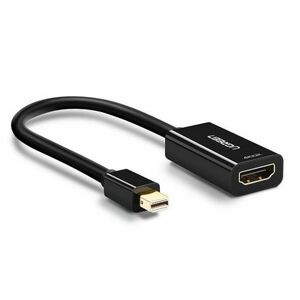 Ugreen MD112 adapter Mini DP - HDMI, M/F, fekete (40360) kép