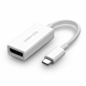 Ugreen MM130 adapter USB-C / DisplayPort, fehér (40372) kép