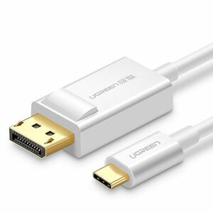 Ugreen MM139 kábel USB-C / DisplayPort 4K 1.5m, fehér (MM139) kép