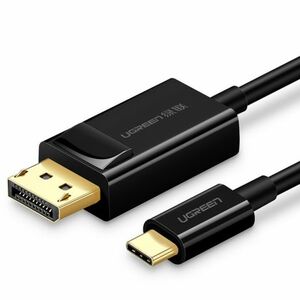 Ugreen MM139 kábel USB-C / DisplayPort 4K 1.5m, fekete (MM139) kép