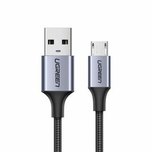 Ugreen kábel USB / Micro USB 2.4A 2m, szürke (60148) kép