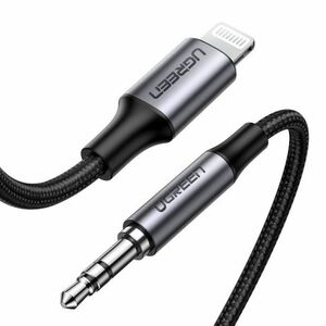 Ugreen MFI audio kábel Lightning / 3.5mm mini jack, szürke kép