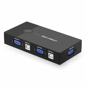 Ugreen Switch Box VGA / USB, fekete (30357) kép
