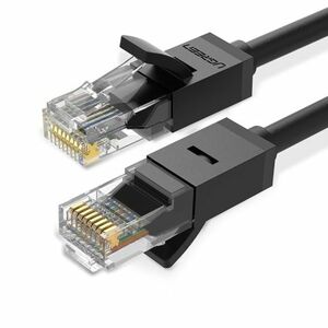 Ugreen Flat hálózati kábel LAN Cat.6 8m, fekete (NW102) kép