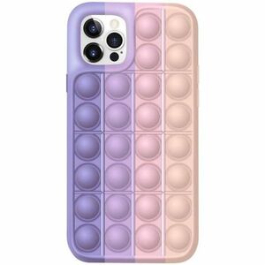 MG Pop It szilikon tok iPhone 11 Pro Max, lila/rózsaszín kép