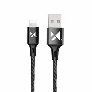 MG kábel USB / Lightning 2.4A 1m, fekete (WUC-L1B) kép