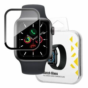 MG Watch Glass Hybrid üvegfólia Apple Watch 4/5/6/SE 40mm, fekete kép