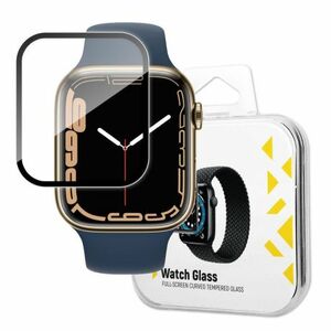 MG Watch Glass Hybrid üvegfólia Apple Watch 7/8 41mm, fekete kép