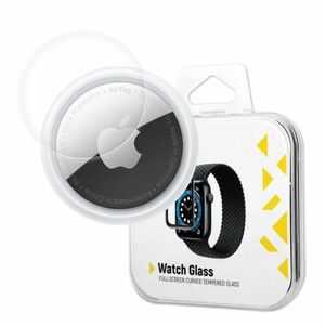 MG Watch Glass Hybrid üvegfólia Apple AirTag, fekete kép