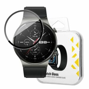 MG Watch Glass Hybrid üvegfólia Huawei Watch GT 2 46 mm, fekete kép