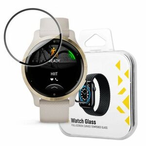 MG Watch Glass Hybrid üvegfólia Garmin Venu, fekete kép