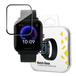 MG Watch Glass Hybrid üvegfólia Xiaomi Amazfit Bip U Pro, fekete kép
