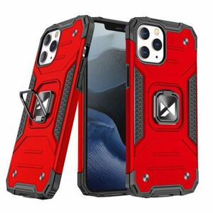 MG Ring Armor műanyag tok iPhone 14 Pro, piros kép