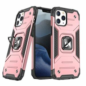 MG Ring Armor műanyag tok iPhone 14 Pro Max, rózsaszín kép