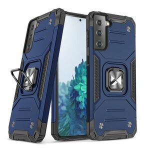 MG Ring Armor műanyag tok Samsung Galaxy S21 Plus 5G, kék kép
