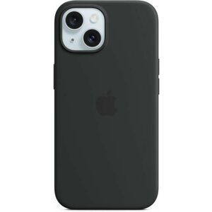 iPhone 15 MagSafe silicone cover black (MT0J3ZM/A) kép