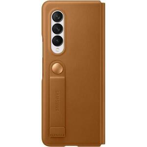 Galaxy Z Fold 3 Leather cover brown (EF-FF926LAEGWW) kép
