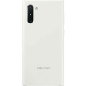 Samsung Galaxy Note 10 Silicone cover white (EF-PN970TWEGWW) kép