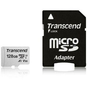 microSDXC 128GB C10/U3/V30/A1 TS128GUSD300S-A kép