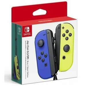 Nintendo Switch Joy-Con Blue/Neon Yellow Vezeték nélküli kontroller kép