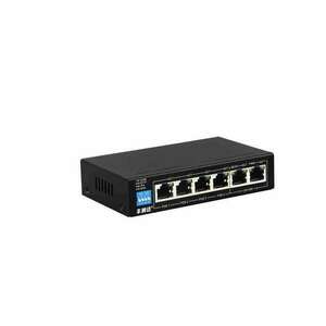 Extralink EX.14831 Switch L2 Fast Ethernet (10/100) PoE Fekete kép