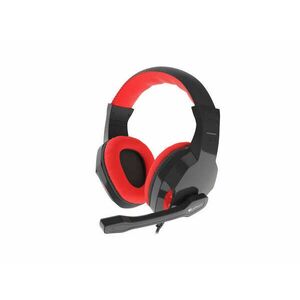GENESIS ARGON 100 Headset Vezetékes Fejpánt Gaming Fekete, Vörös kép