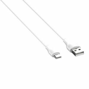 Cable USB to USB-C LDNIO LS553, 2.1A, 2m (white) kép