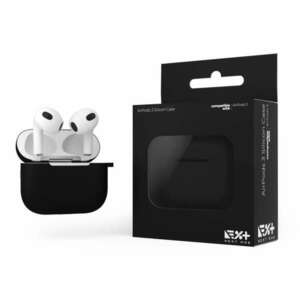 Next One Silicone Case for AirPods 3 - Black kép
