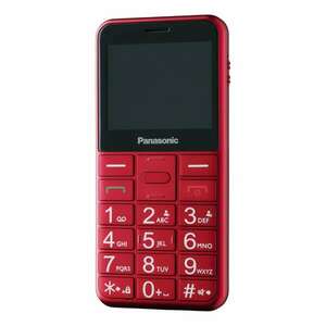Panasonic KX-TU155EXRN Senior Mobiltelefon, Piros kép