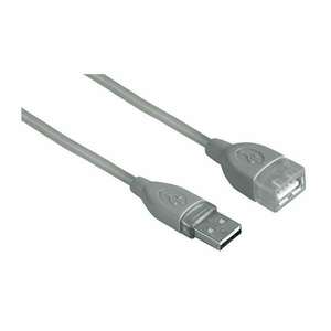 Hama USB 2.0 hosszabbító kábel Grey 45027 kép