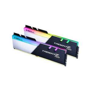 64GB 3600MHz DDR4 RAM G.Skill Trident Z Neo RGB CL18 (4X16GB) (F4... kép