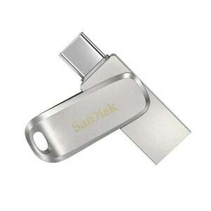 SanDisk Pen Drive 1TB USB 3.1 Gen1 Dual Drive Luxe ezüst kép