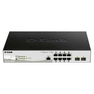 D-Link DGS-1210-10P/ME/E Vezérelt L2/L3 Gigabit Ethernet (10/100/... kép