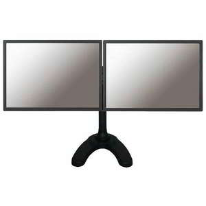 NewStar FPMA-D700DD 19"-30" Dupla LCD TV/Monitor asztali tartó Fekete kép