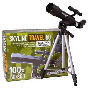 Levenhuk Skyline Travel 50 360mm f/7.2 Refraktor teleszkóp kezdőknek kép