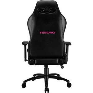 Tesoro Alphaeon S3 Gamer szék - Fekete/Rózsaszín kép