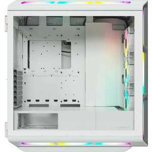 Corsair iCUE 5000T RGB Tempered Glass Számítógépház - Fehér kép