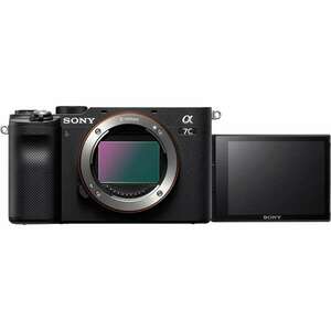 Sony Alpha ILCE-7C Digitális fényképezőgép + 28-60mm KIT - Fekete kép