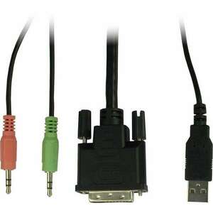 Inter-Tech AS-9104DA DVI-I Switch - (4 PC - 1 Kijelző) kép