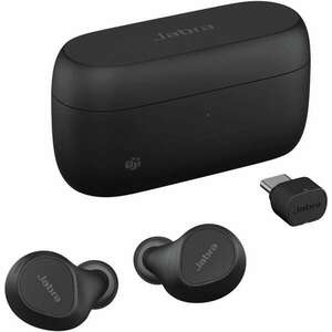 Jabra Evolve2 Buds Wireless Headset - Fekete kép